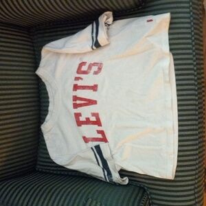 Levi's cropped top